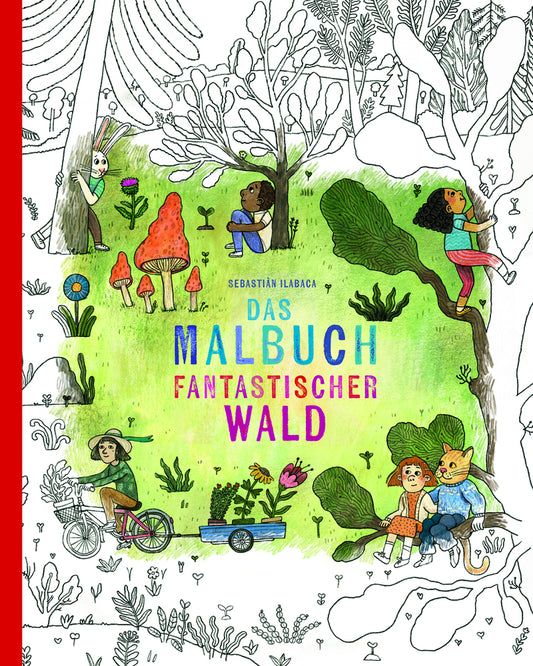 Malbuch fantastischer Wald | Mitmachbuch  (n.v. 06.10.2025; Jana)
