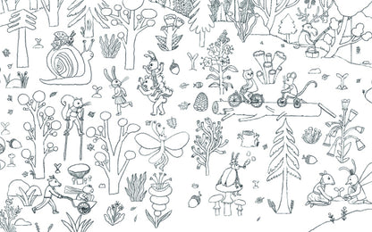 Malbuch fantastischer Wald | Mitmachbuch  (n.v. 06.10.2025; Jana)