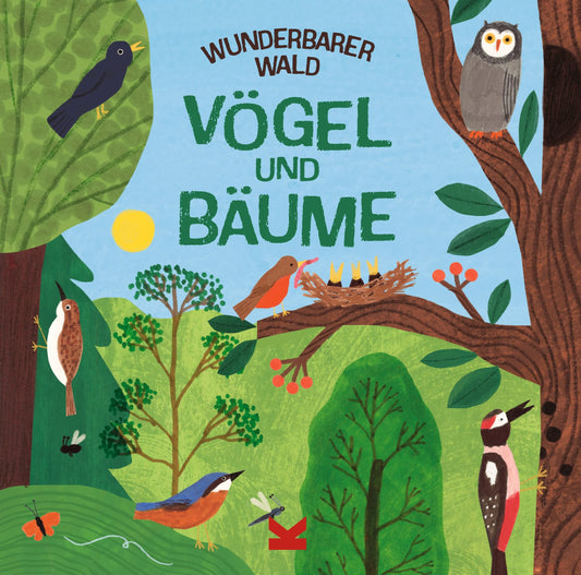 Wunderbarer Wald: Vögel und Bäume | Kinderbuch