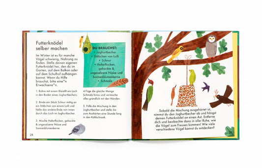 Wunderbarer Wald: Vögel und Bäume | Kinderbuch