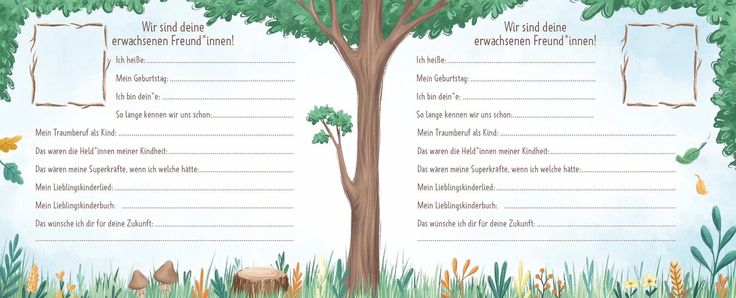 Alle meine Freunde - Das Kindergartenalbum EMF Verlag