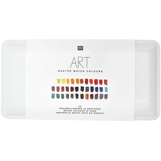 Aquarellfarben ART MASTER | 36 Näpfchen Rico Design