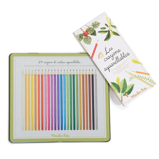 Aquarellstifte LA BOITE AQUARELLE Moulin Roty