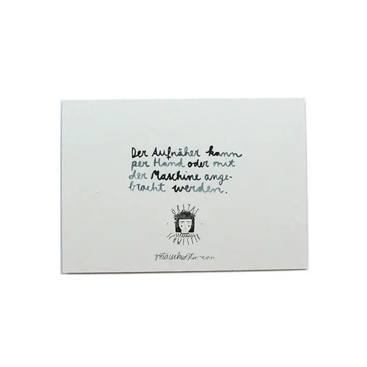 Aufnäher TEAM PACIFIC Gretas Schwester