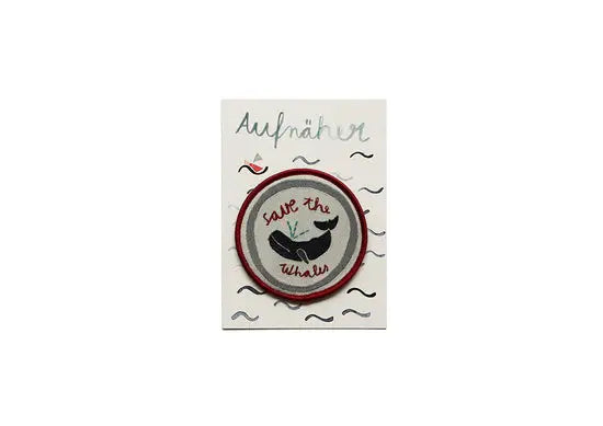 Aufnäher | SAVE THE WHALES Gretas Schwester