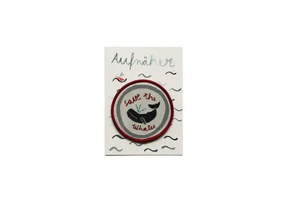 Aufnäher | SAVE THE WHALES Gretas Schwester