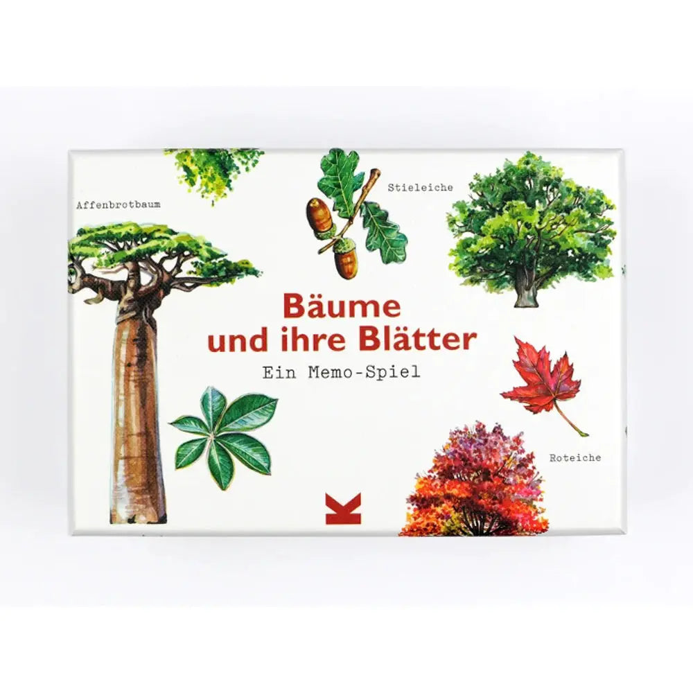 Bäume und ihre Blätter - Feder&Konfetti
