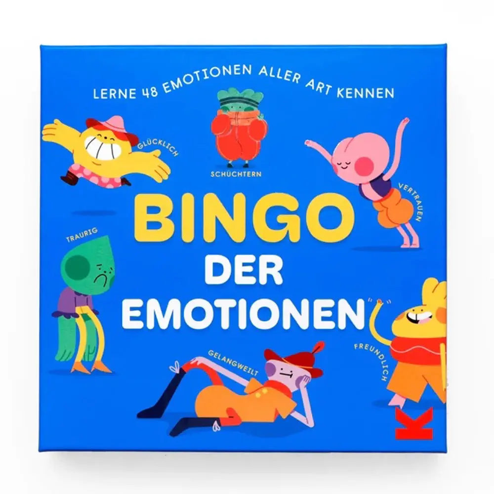Bingo der Emotionen | Brettspiel - Feder&Konfetti