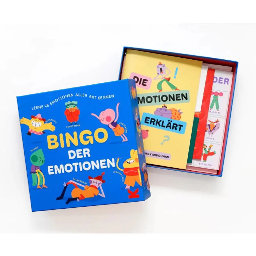 Bingo der Emotionen | Brettspiel - Feder&Konfetti