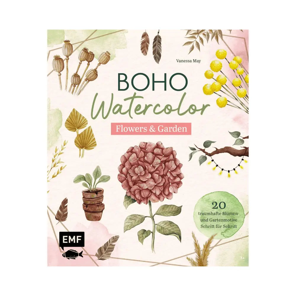 Boho Watercolor | FLOWERS & GARDEN EMF Verlag