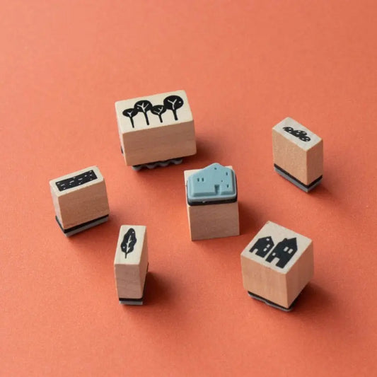 Calming Stamps VILLAGES Londji