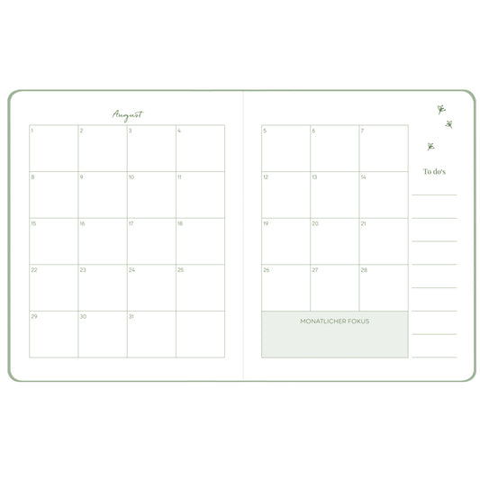 Zeit zum Durchatmen | Coppenrath | Terminplaner