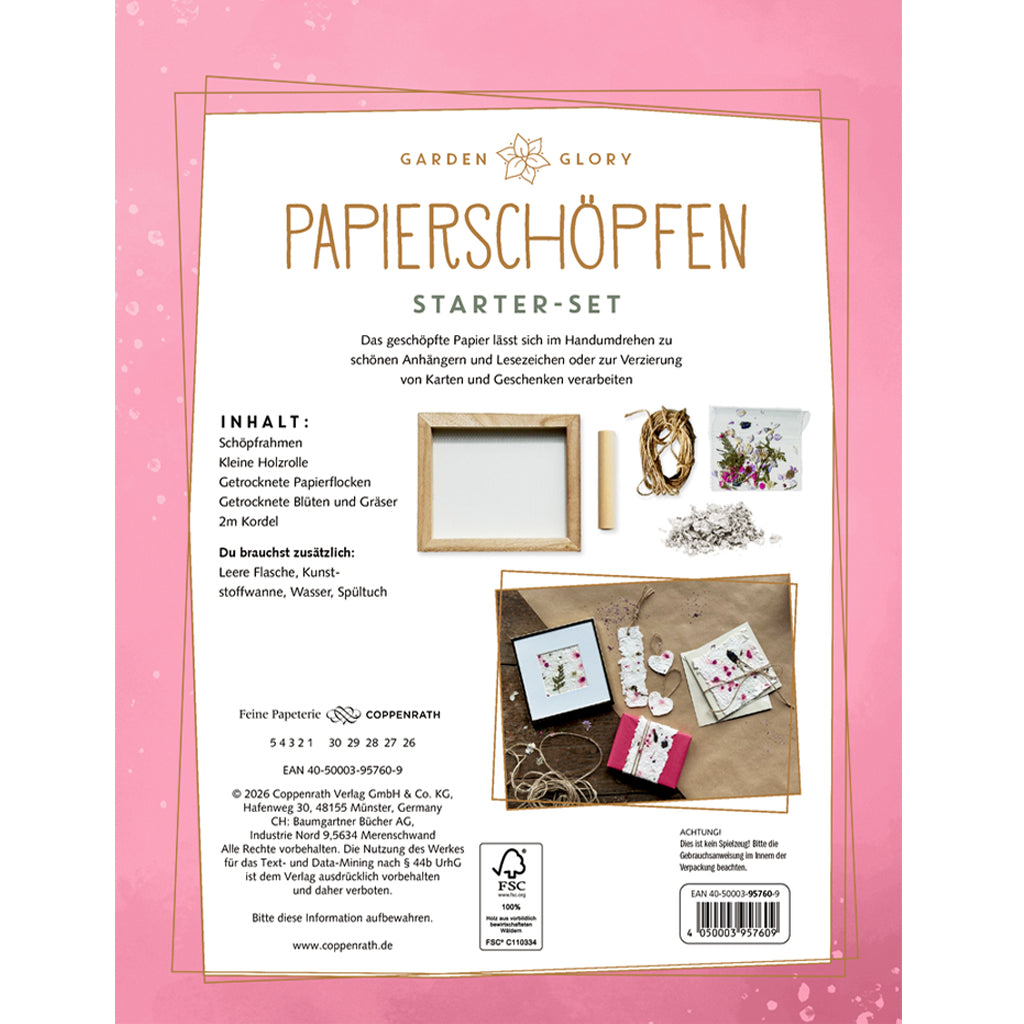 Papierschöpfen Starter Set | Coppenrath | Kreativset
