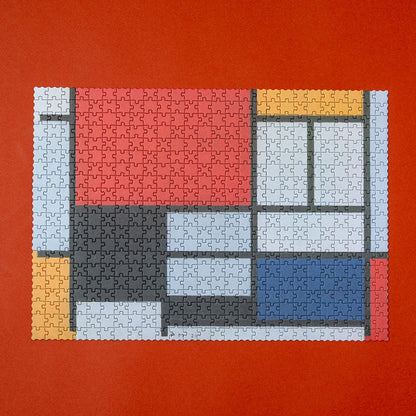 Piet Mondrian "Composition" | Londji | Cube Puzzle