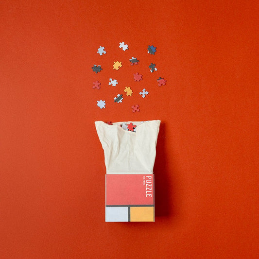 Piet Mondrian "Composition" | Londji | Cube Puzzle