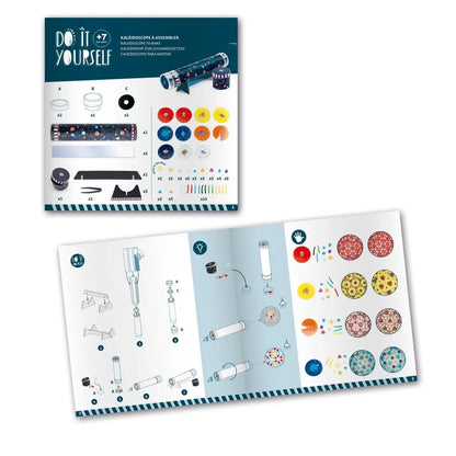 DIY Kaleidoskop RAUMFAHRT - Feder&Konfetti