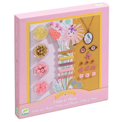 Perlen und Blumen | Djeco | Schmuck-Set