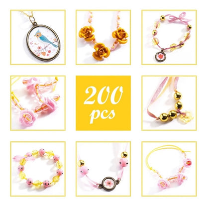 Perlen und Blumen | Djeco | Schmuck-Set