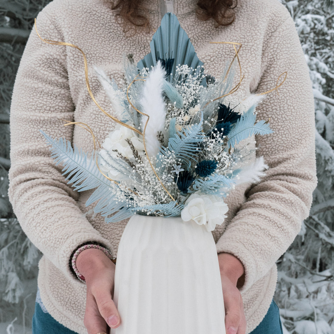 Trockenblumenstrauß des Monats Dezara