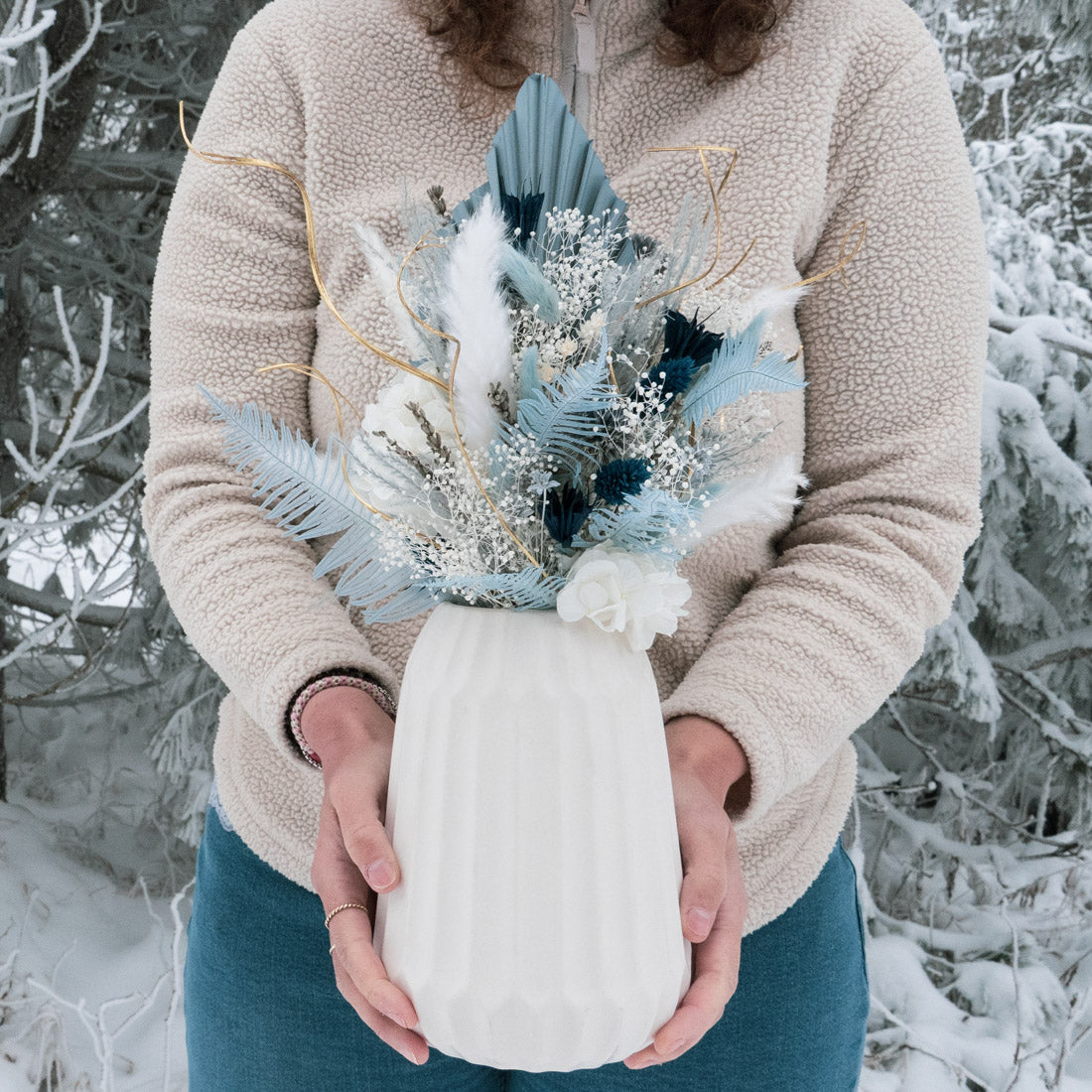 Trockenblumenstrauß des Monats Dezara