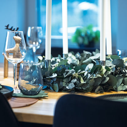 Vinterlys | Immergrüner Adventskranz aus Eukalyptus | 2 Größen