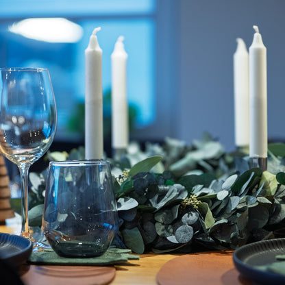 Vinterlys | Immergrüner Adventskranz aus Eukalyptus | 2 Größen