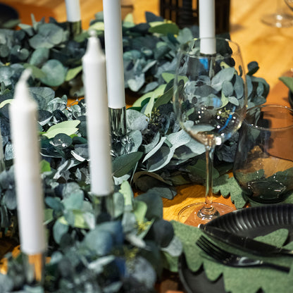 Vinterlys | Immergrüner Adventskranz aus Eukalyptus | 2 Größen