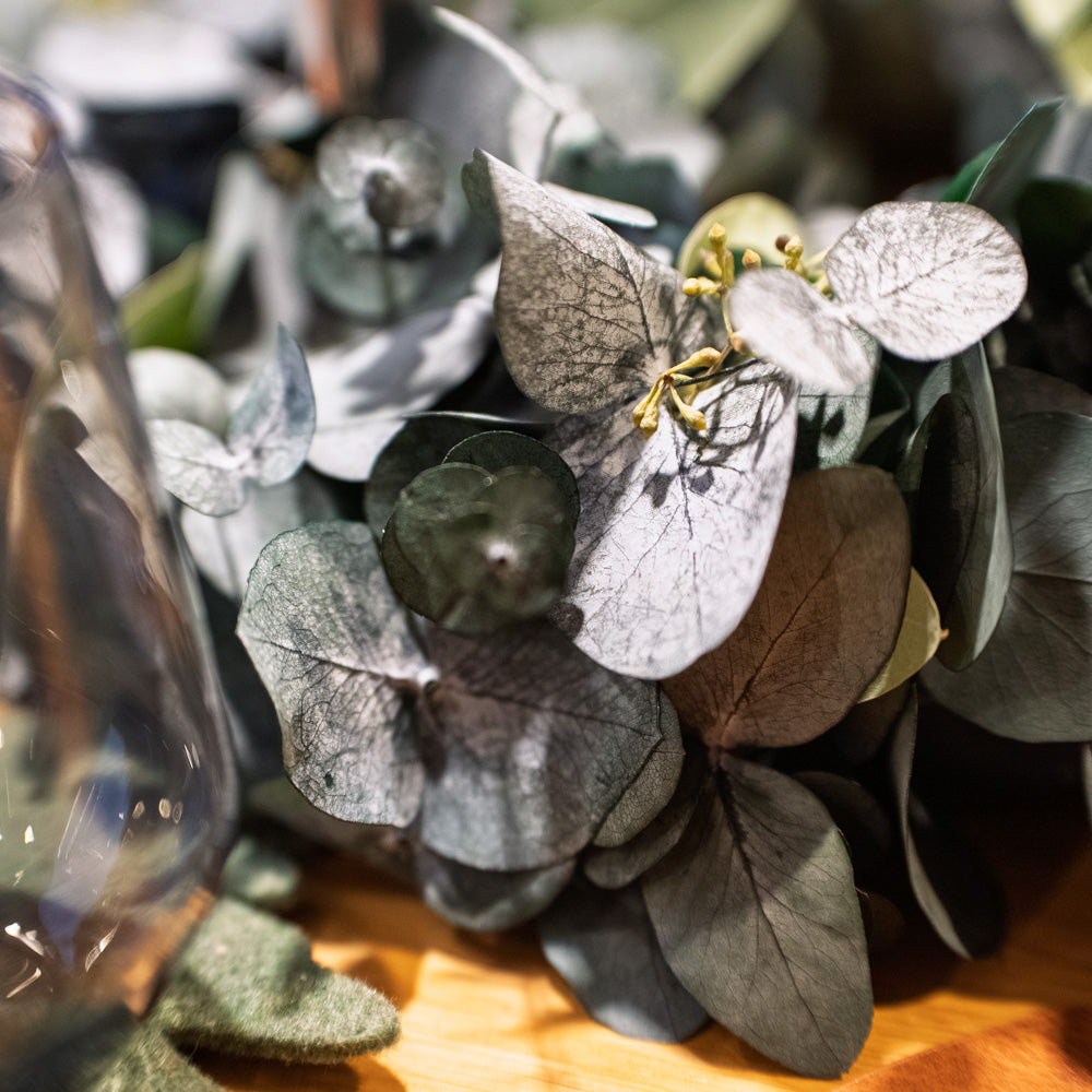 Vinterlys | Adventskranz binden mit Eukalyptus & Hygge-Gefühl