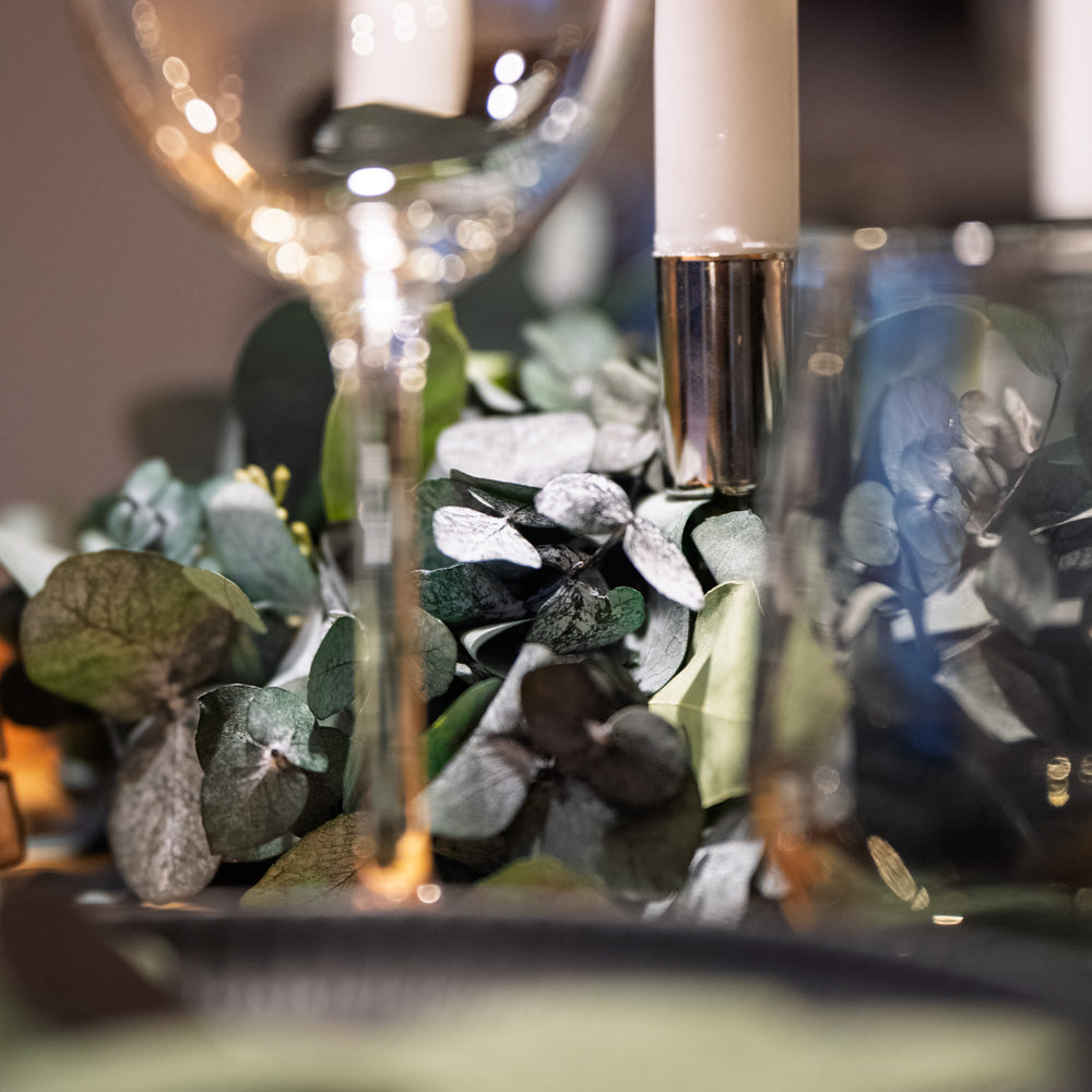 Vinterlys | Immergrüner Adventskranz aus Eukalyptus | 2 Größen