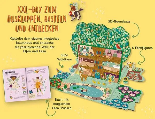 Das XXL-Set - mein magisches Feenhaus EMF Verlag