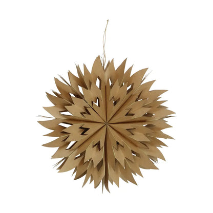 Dekostern NATURAL WOODS | braun gold Hoff-Interieur