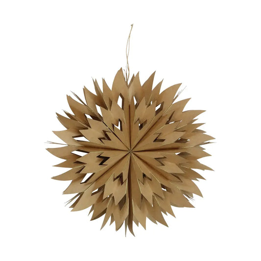 Dekostern NATURAL WOODS | braun gold Hoff-Interieur