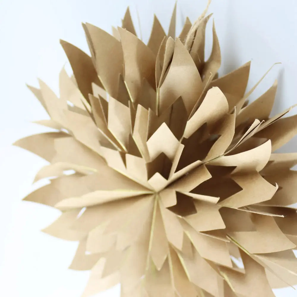 Dekostern NATURAL WOODS | braun gold Hoff-Interieur