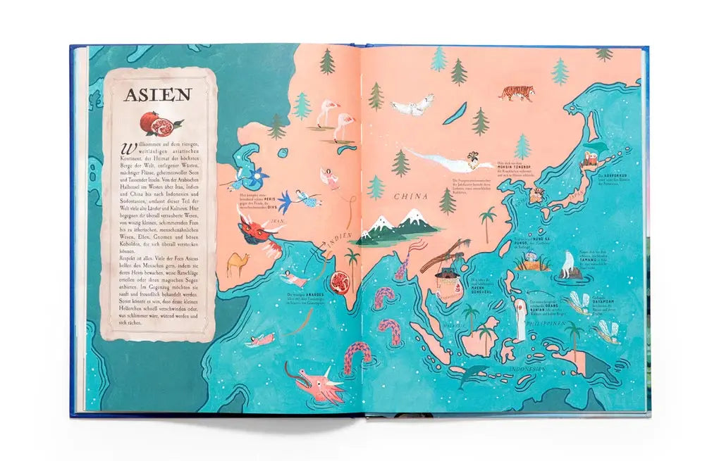Der Feen-Atlas - Feen, Elfen & Kobolde aus aller Welt Laurence King Verlag
