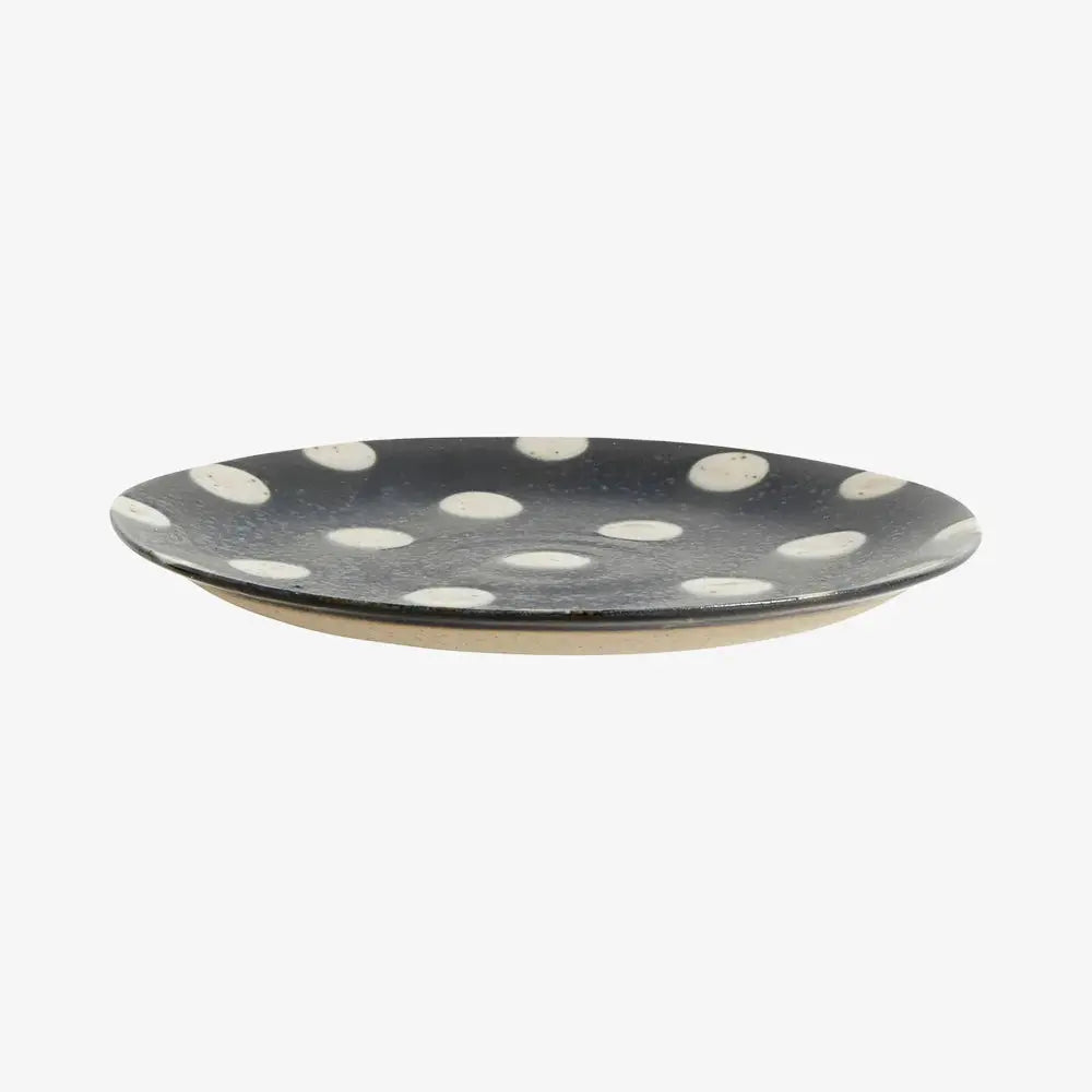 Dessertteller GRAINY | dark blue - sand Nordal