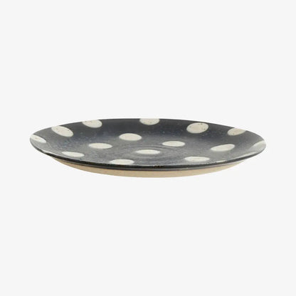 Dessertteller GRAINY | dark blue - sand Nordal