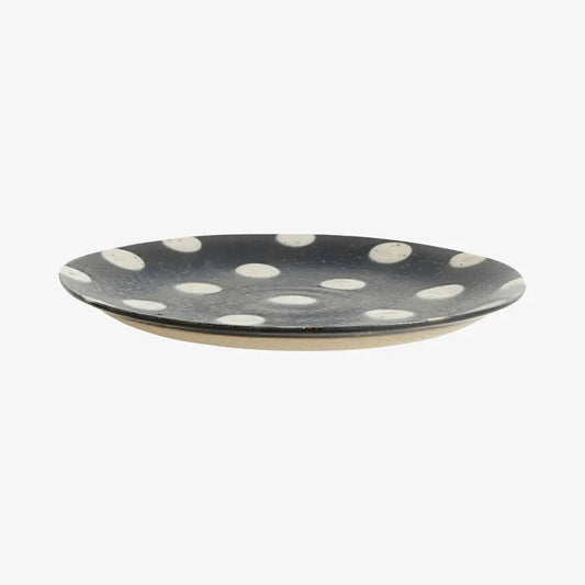 Dessertteller GRAINY | dark blue - sand Nordal
