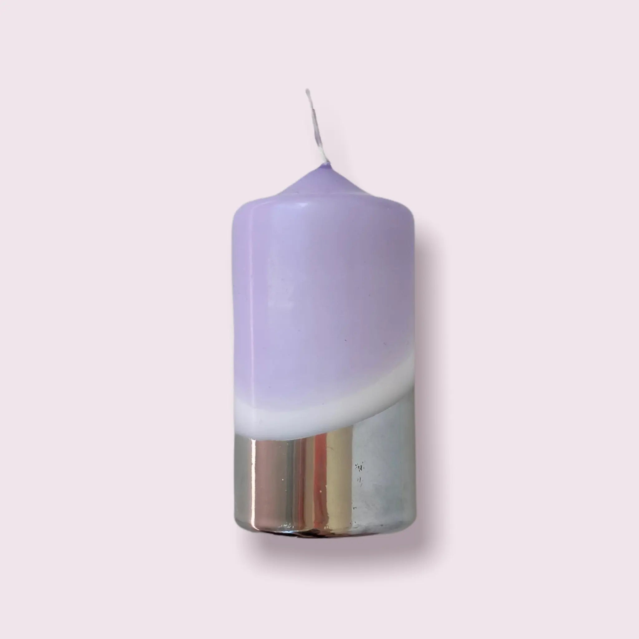 Dip Dye Kerze POP | lilac - Feder&Konfetti
