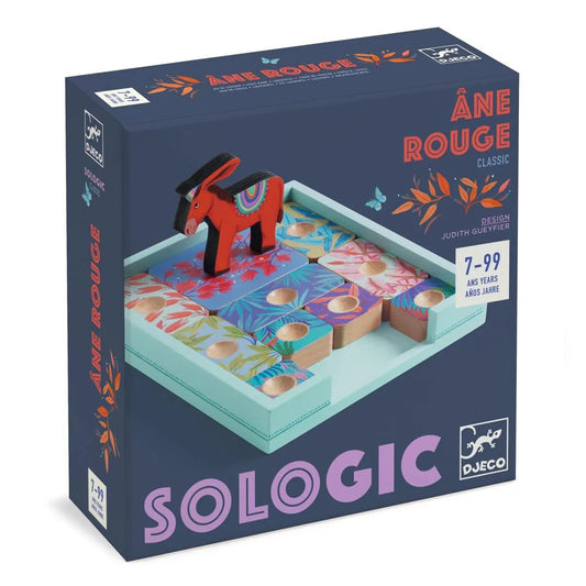 Sologic Âne rouge | Djeco | Denkspiel