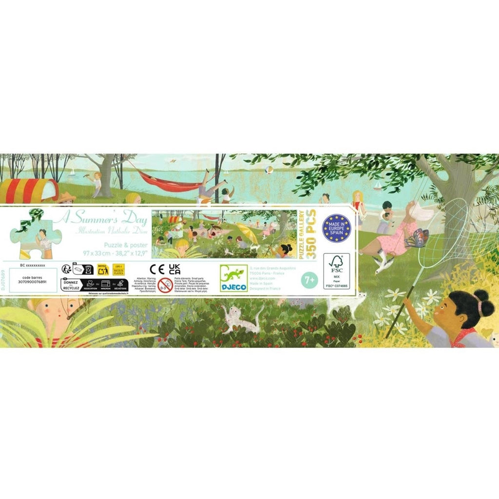 Sommertage 350 Teile | Djeco | Puzzle