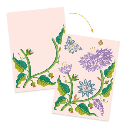 Workshop Gravur Passionsblume | Djeco | Kreativset