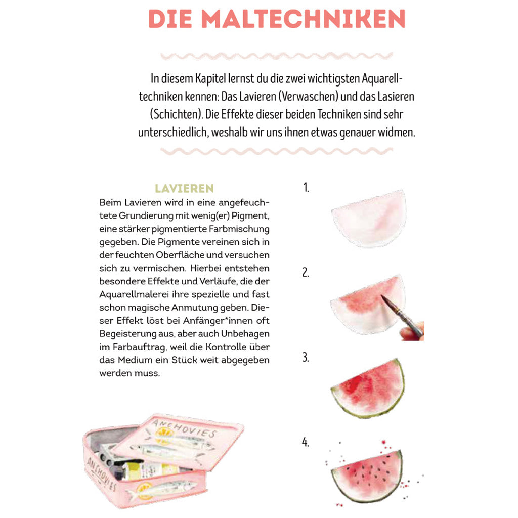 300 Motive Watercolor | EMF | Kreativbuch