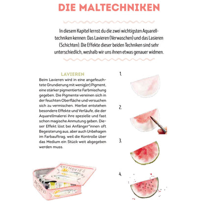 300 Motive Watercolor | EMF | Kreativbuch