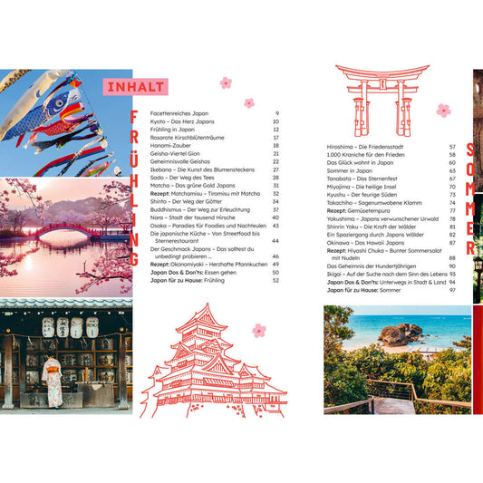 Japan Kultur Landschaft und Menschen | EMF | Reisebuch
