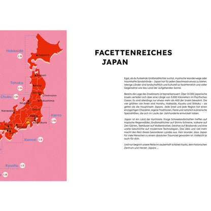 Japan Kultur Landschaft und Menschen | EMF | Reisebuch