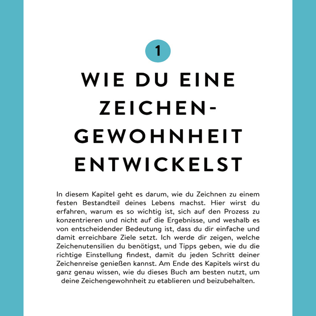 Jeden Tag zeichnen | EMF | Kreativbuch