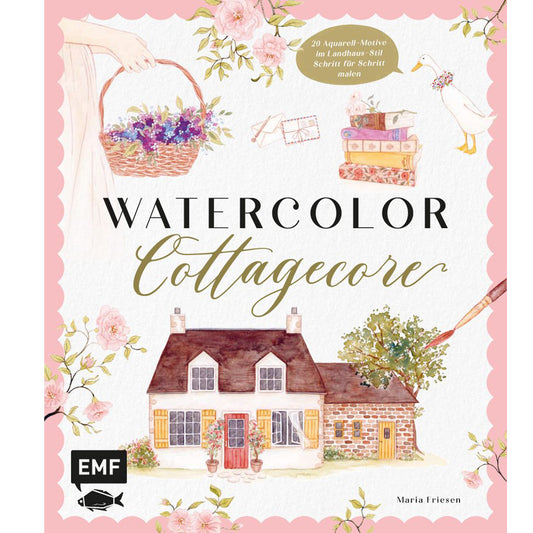 Watercolor Cottagecore | EMF | Kreativbuch