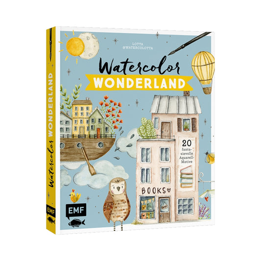 Watercolor Wonderland | Kreativbuch