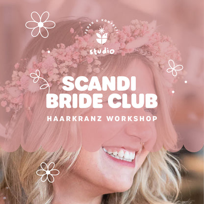 Scandi Bride Club - Haarkränze binden zum JGA in Leipzig