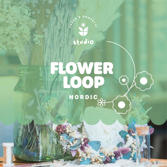 Nordic Flower Loop - Dein florales Lieblingsstück | Workshop in Leipzig